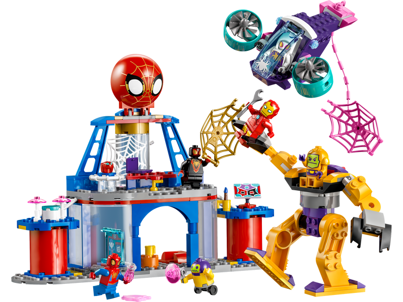 Lego Team Spidey Web Spinner Headquarters 193 Pieces (British brand)