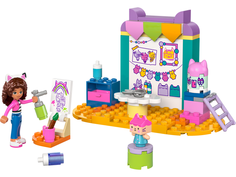 LEGO Gabby's Dollhouse Crafting with Baby Box Playset 60 Pieces - British product