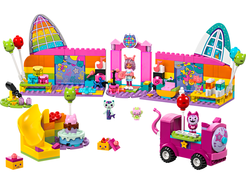 Ensemble de jeu LEGO La Salle de Fête de Gabby, 252 Pièces, version UK