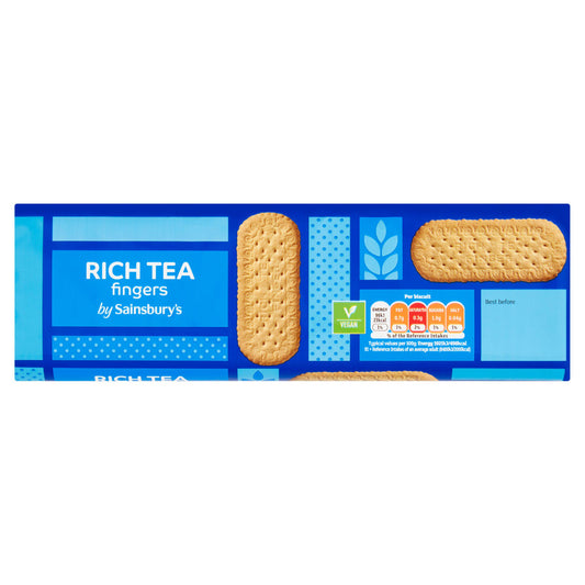 Sainsbury's Rich Tea Fingers, Fingers 250g