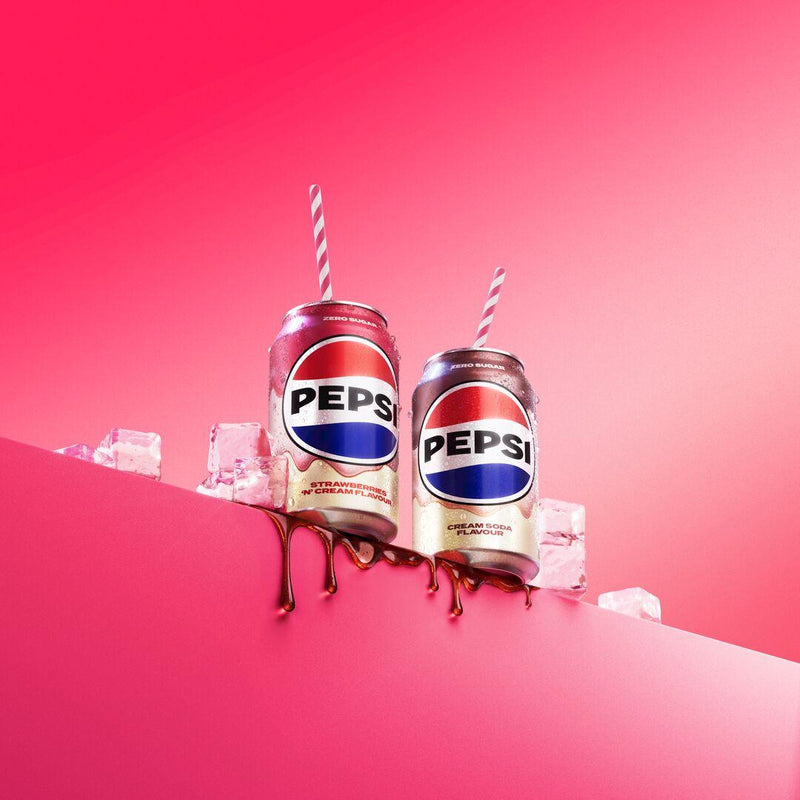 Pepsi Treats Cream Soda Cans 8 x 330ml, imported from the UK