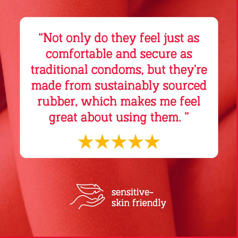 XO! by Flo ultra-thin vegan condoms x12, imported from the UK