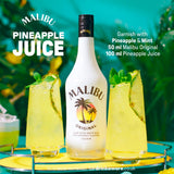 Malibu rum coconut flavour 70cl, imported from the UK