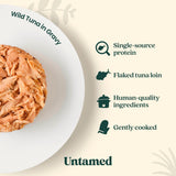 Untamed wet cat food fish selection box 6 x 75g, UK version