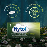 Nytol Herbal Simply Sleep tablets 21, imported from the UK