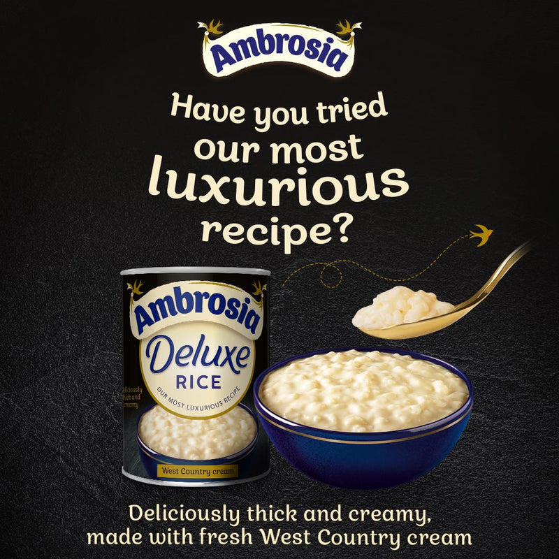 Ambrosia rice pudding dessert can 400g, imported from the UK