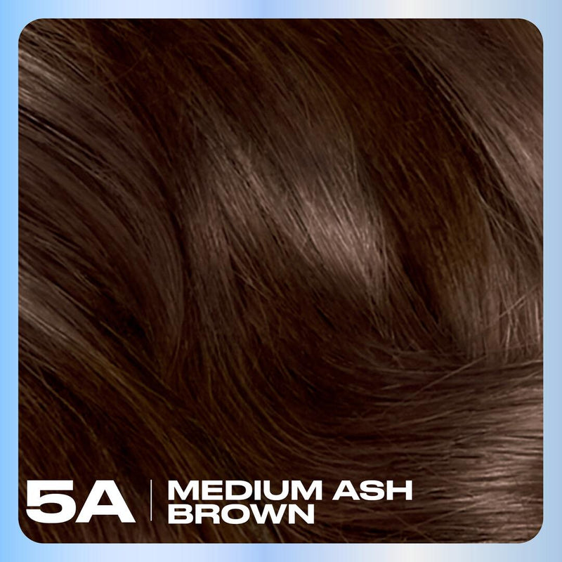 Clairol Nice'N Easy 5A Medium Ash Brown hair dye - British product