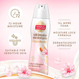Imperial Leather foamburst body wash cherry blossom almond oil 200ml - British product