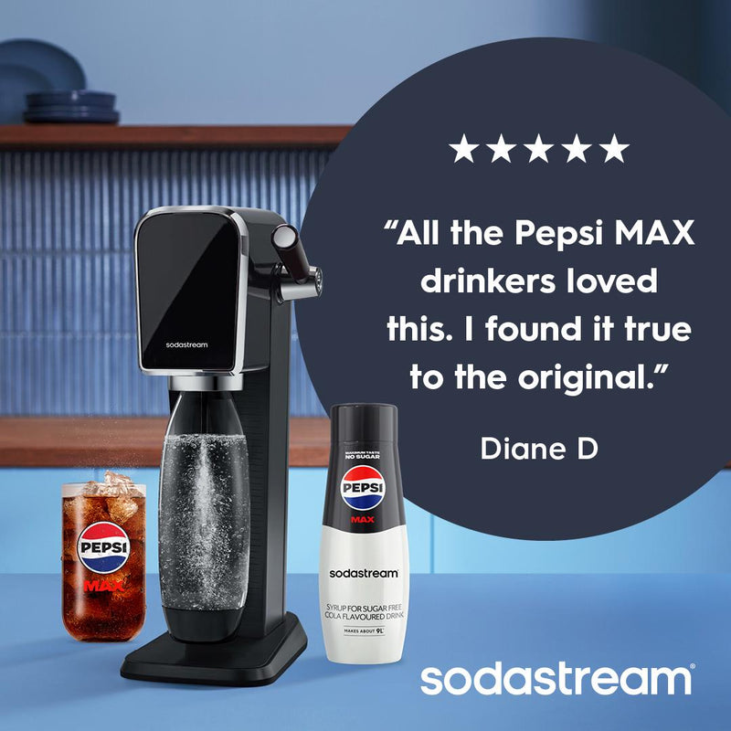 Pepsi Max soda stream drink mix sugar free cola 440ml (British brand)