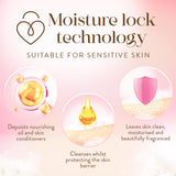 Imperial Leather Ultimate Moisture vanilla orchid body wash 450ml, imported from the UK