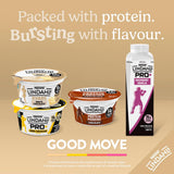 Lindahls Kvarg white chocolate high protein yogurt 150g, imported from the UK