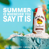 Malibu coconut rum and cola pre-mixed can 250ml - British product