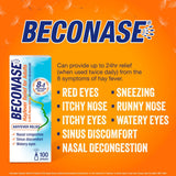 Beconase 0.05% Hayfever Relief Nasal Spray 100 sprays, imported from the UK