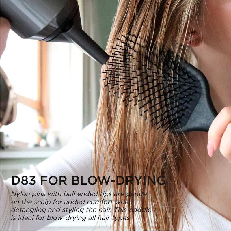 Denman D83 large paddle brush, UK version