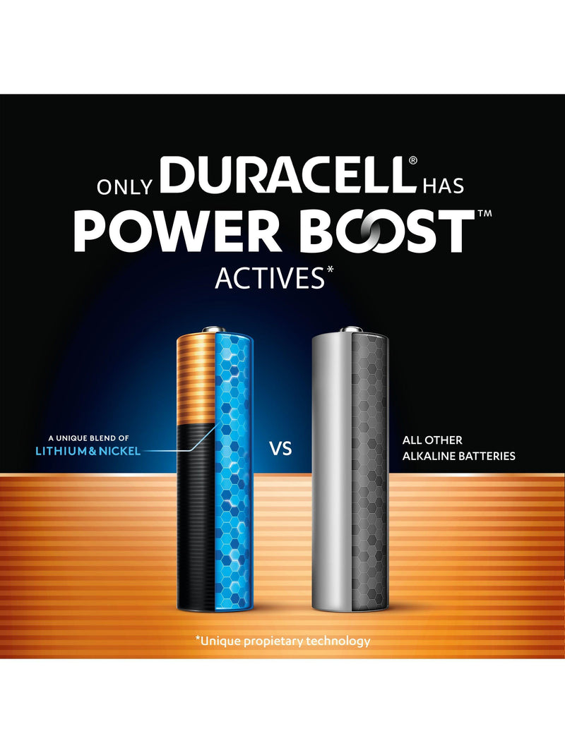 Duracell Optimum AA batteries pack of 8, UK version