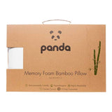 Panda memory foam pillow with bamboo cover 40x60 cm (British brand)