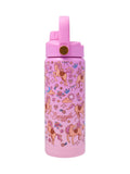 Smiggle Pink Wildflower drink bottle 550ml - British product