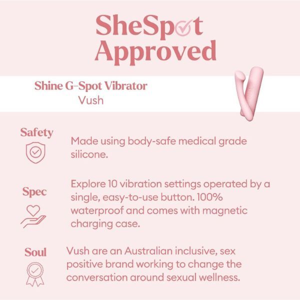 Vush Shine G-Spot Vibrator GOODS Superdrug