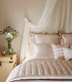 Gingerlily Silk Windsor Square Cushion 40cm x 40cm, UK version