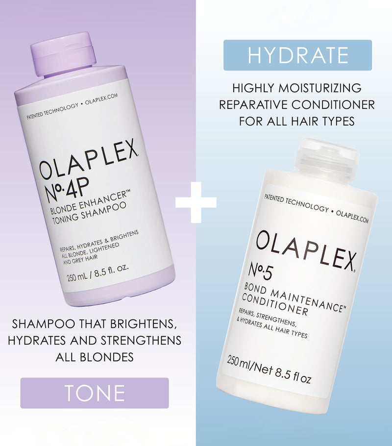 Olaplex Blonde Enhancer Toning Shampoo 250ml, imported from the UK