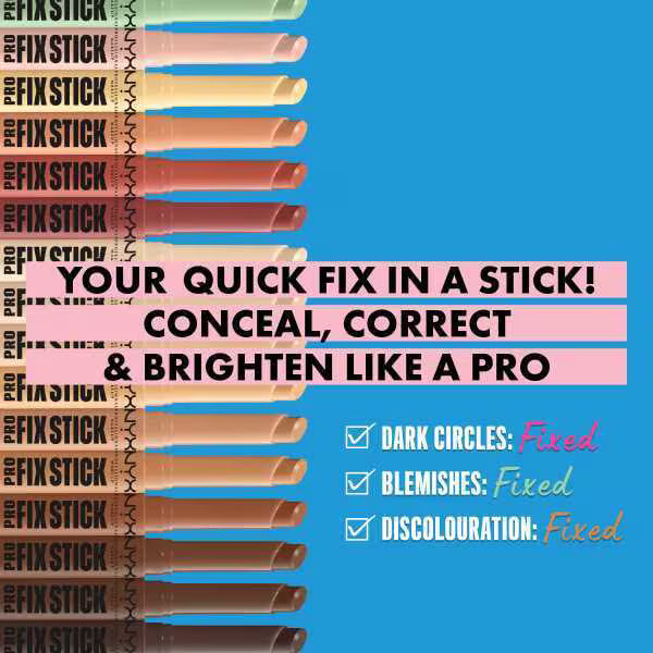 NYX Pro Fix Stick Dark Peach, imported from the UK