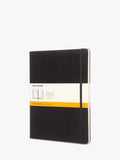 Moleskine extra large hard cover lined notebook black, UK version
