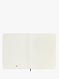 Moleskine extra large lined notebook sapphire blue, UK version