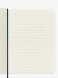 Moleskine extra large lined notebook sapphire blue, UK version