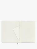 Moleskine extra large lined notebook sapphire blue, UK version