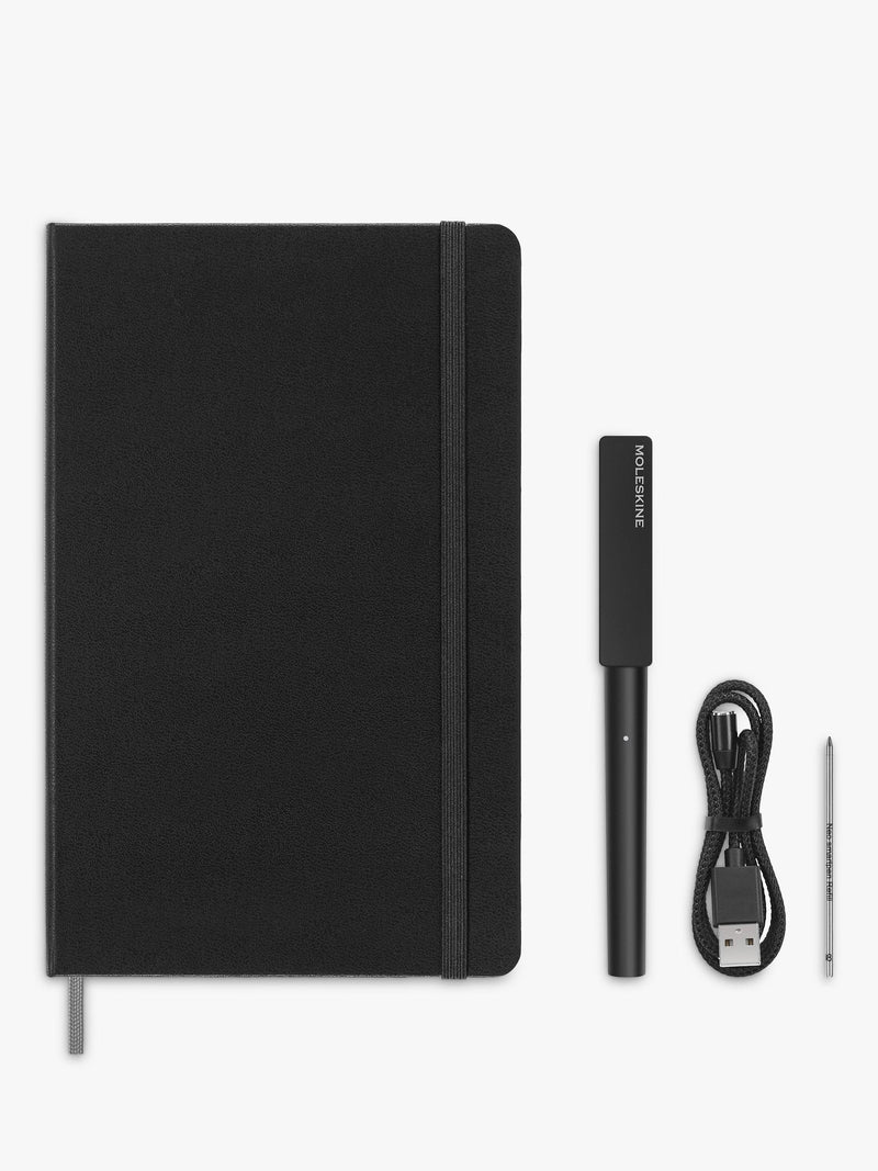 Moleskine Smart Writing Notebook and Pen Set large ruled (British brand)
