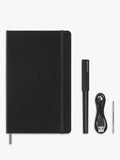 Moleskine Smart Writing Notebook and Pen Set large ruled (British brand)