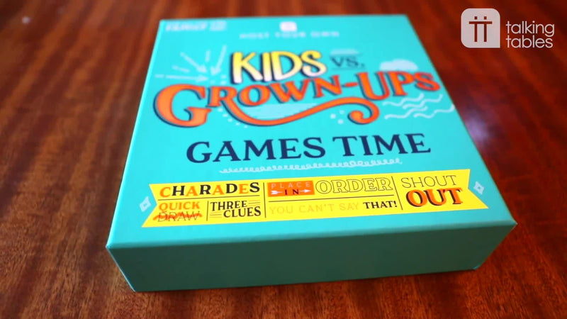 Talking Tables Family Party Game 23.5cm (British brand)
