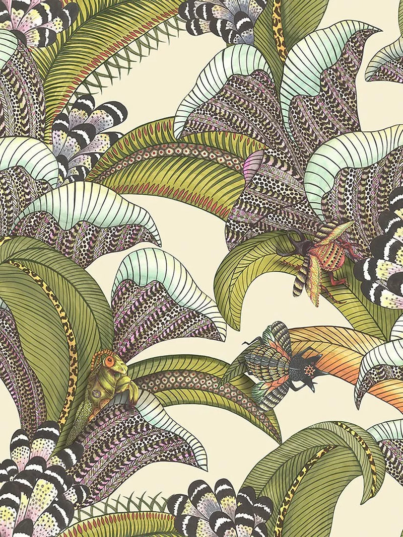Cole & Son Hoopoe Leaves wallpaper 10m x 52cm - British product