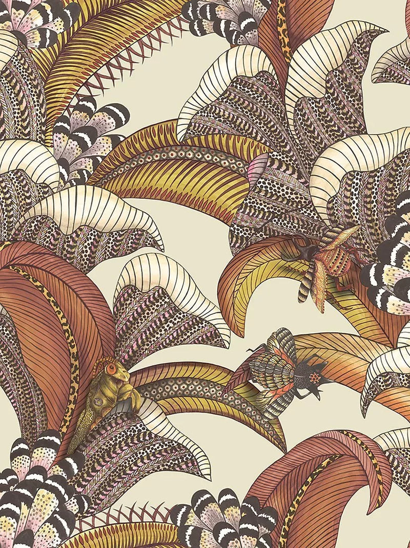 Cole & Son Hoopoe Leaves Wallpaper 10m x 52cm