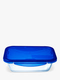 Pyrex glass dish 800ml with lid, imported from the UK