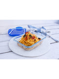 Pyrex glass dish 800ml with lid, imported from the UK