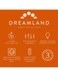 Dreamland Heated Multi Pad Grey - British product
