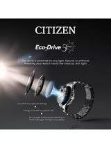 John Lewis Citizen Silhouette Crystal Eco-Drive Bracelet Watch with Blue Dial and Silver Bracelet- Buy online at McGrocer