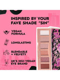 Urban Decay Naked Sin Mini Eyeshadow Palette with blush-toned shades (British brand)