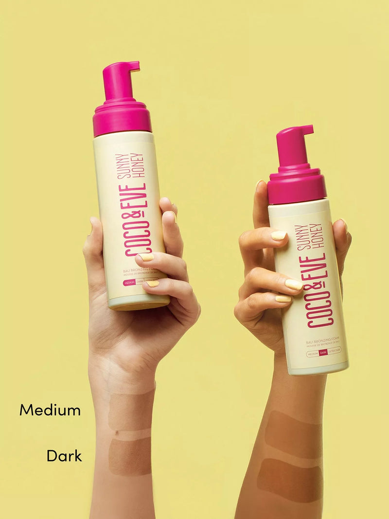 Coco & Eve bronzing foam Medium 200ml (British brand)