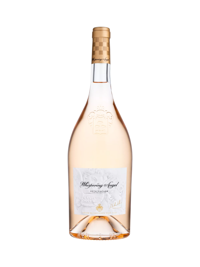 Chateau d'Esclans Whispering Angel pale Provence rosé wine 150cl - British product