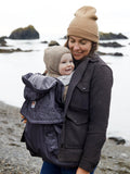 Ergobaby baby carrier all weather cover in charcoal black - British product