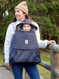 Ergobaby baby carrier all weather cover in charcoal black - British product