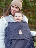 Ergobaby baby carrier all weather cover in charcoal black - British product