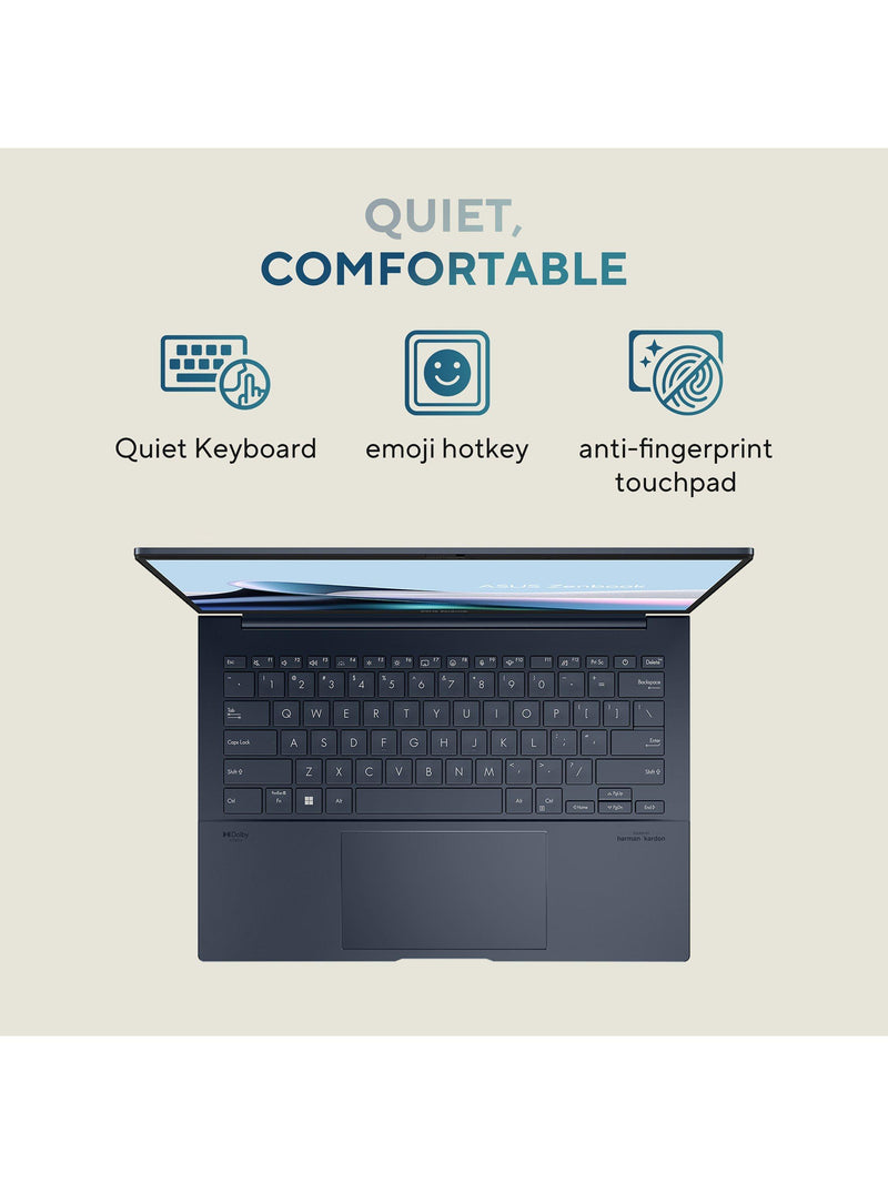 ASUS Zenbook 14 laptop Intel Core Ultra 7 (British brand)