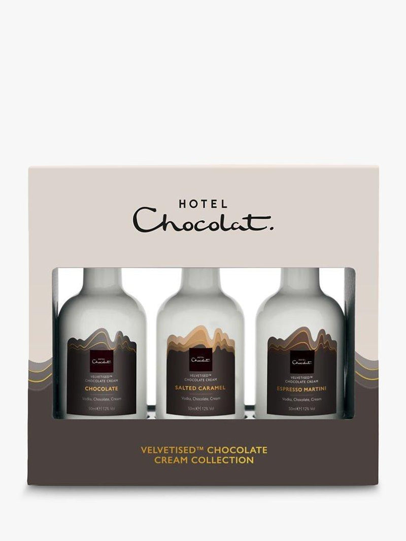 Hotel Chocolat Velvetised Chocolate Cream Collection 3x 50ml, UK version
