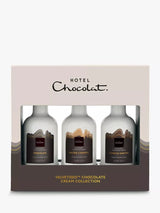 John Lewis Hotel Chocolat Velvetised Chocolate Cream Collection 3x 50ml Chocolate Cream Liqueur Collection- Buy online at McGrocer