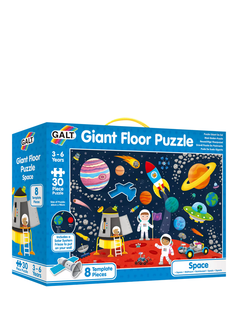 Galt Space Giant Floor Puzzle 30-piece - British product