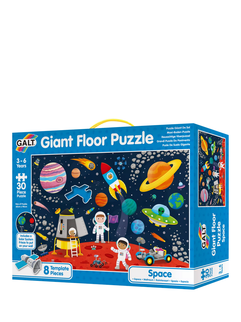Galt Space Giant Floor Puzzle 30-piece - British product