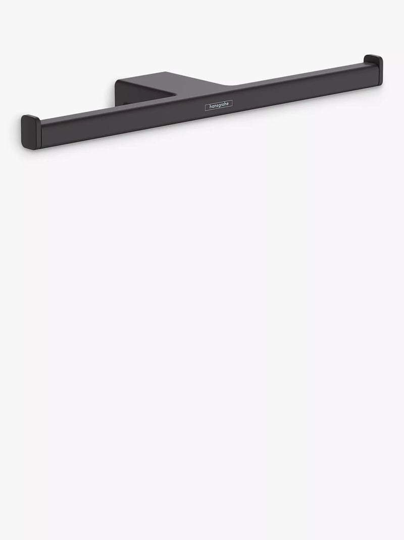 Hansgrohe AddStoris wall-mounted double toilet roll holder, UK version